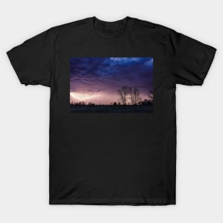 Heavy storm over the meadow T-Shirt